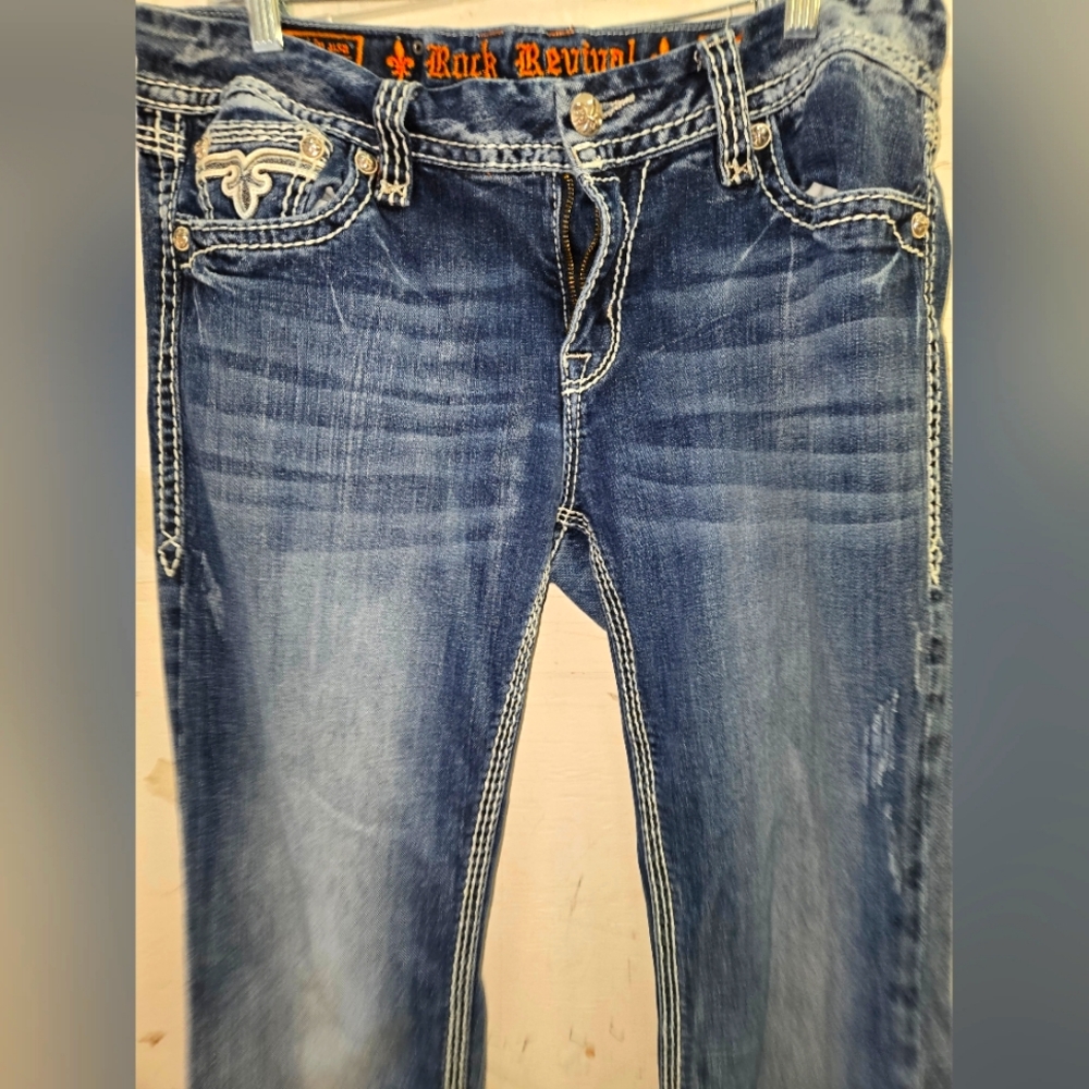 Womens Rock Revival Jeans